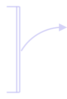 Dotted divider line between the two statistics